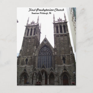 First Presbyterian Church Postcard