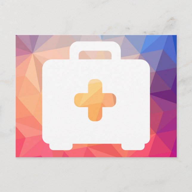 First Prevents Sign Postcard (Front)
