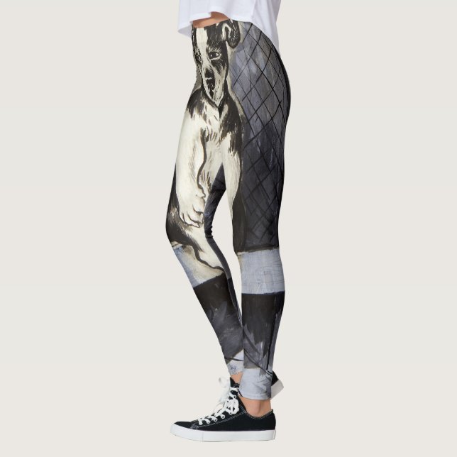 First Prize for Good Behavior by Louis Wain Leggings (Left)
