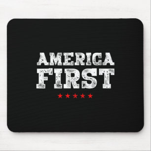First Pro-trump Men Women Mouse Pad