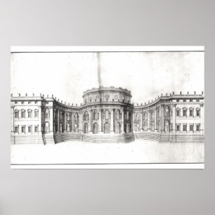 First project for the Louvre Poster