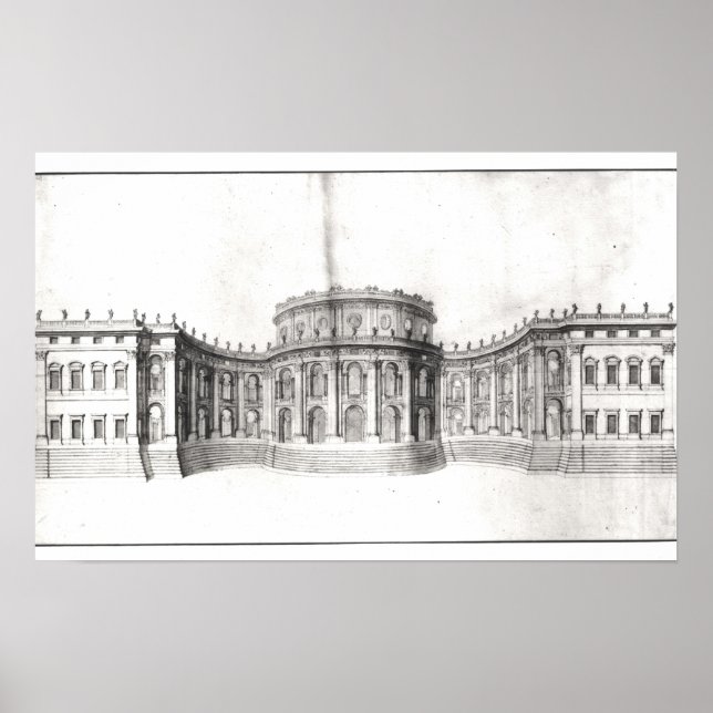 First project for the Louvre Poster (Front)