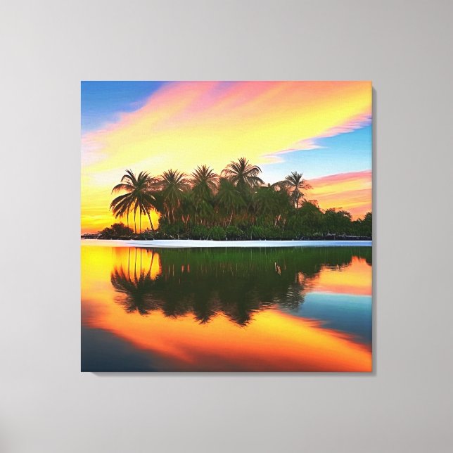 first quality frame canvas print (Front)