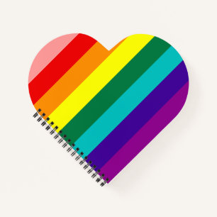 First Rainbow Pride Flag Notebook