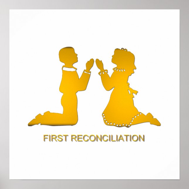 First Reconciliation Poster (Front)