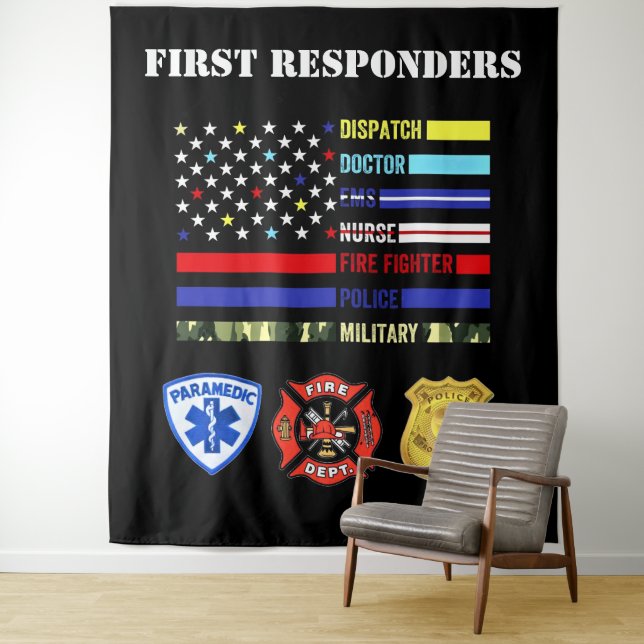 First Responder  Tapestry (In Situ)