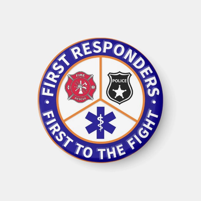 First Responders Magnet (Front)