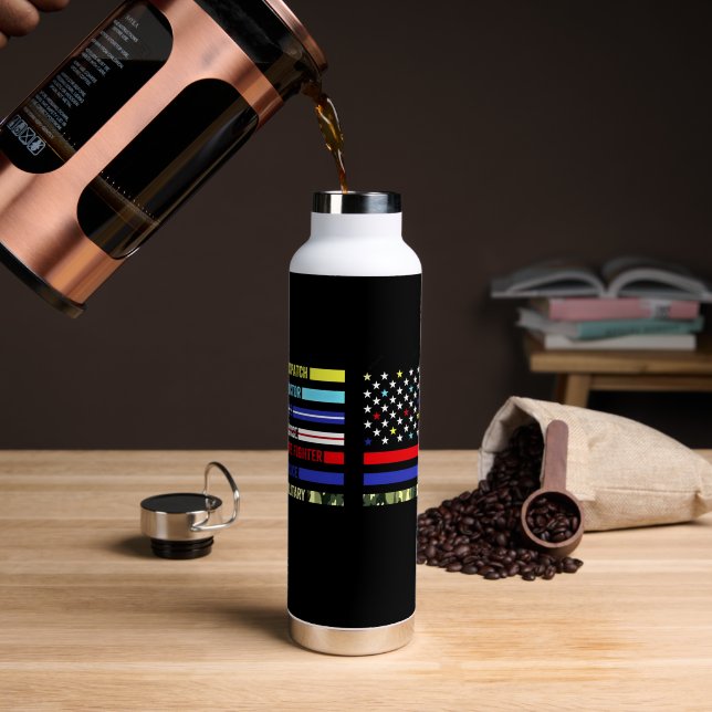 First Responders  Water Bottle (Coffee)