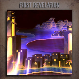 "First Revelation" - cryptic mysterious art Canvas Print