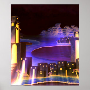 "First Revelation" - cryptic mysterious art Poster