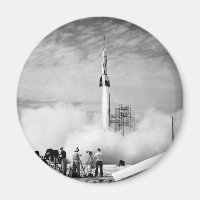 First Rocket Launch, Cape Canaveral, "Bumper 2"