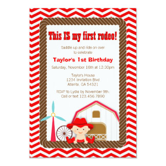 Rodeo Invitations & Announcements | Zazzle Canada