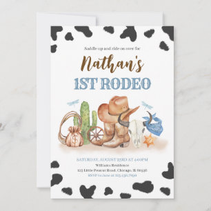 First Rodeo Birthday Invitation