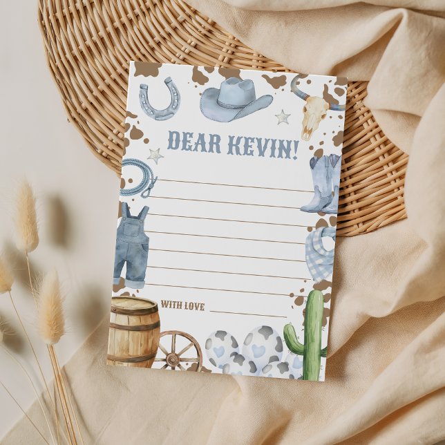 First Rodeo Birthday Time Capsule Card (Creator Uploaded)