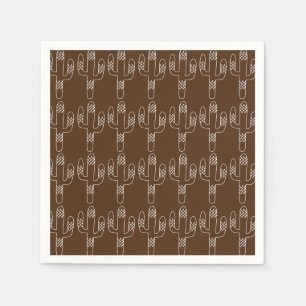 First Rodeo Cowboy Birthday Party Napkin