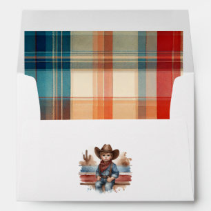 “First Rodeo” Cowboy Kid Western Birthday Envelope