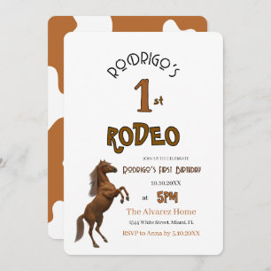 First Rodeo Invitation