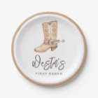 First Rodeo Neutral Southern Cowboy Birthday
