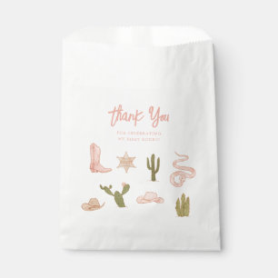 First Rodeo Pink Birthday Party Favour Bag