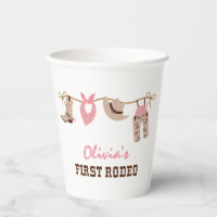 First Rodeo Western Cowboy 1st Birthday