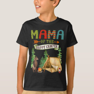 First Shirt Mama Happy Camper Birthday Camping