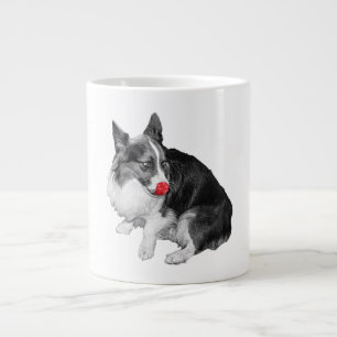 First Sip, Scarlet Lick Large Coffee Mug