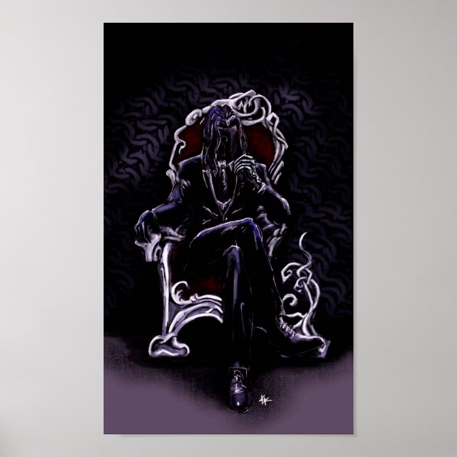 First sketch of Aon Poster (Front)