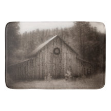 First Snow in November Bath Mat