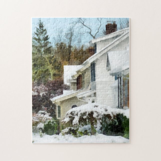 First Snow Jigsaw Puzzle (Vertical)