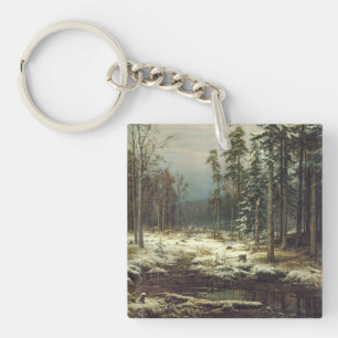 First Snow Keychain