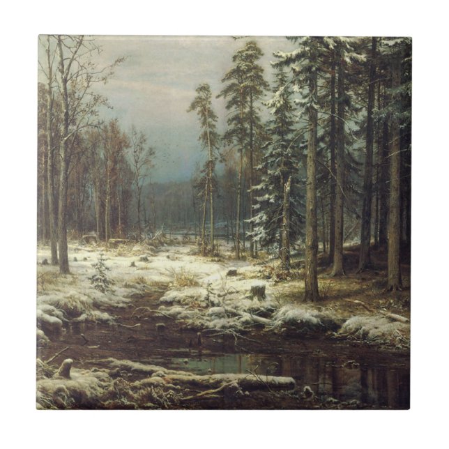 First Snow Tile (Front)