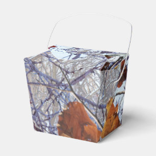 First Snow Winter Camouflage Decor Favor Box