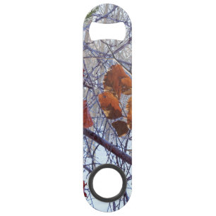 First Snow Winter Camouflage Decor Speed Bottle Opener