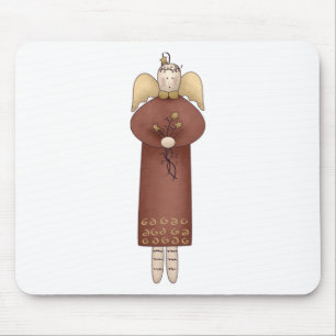 First Snowel · Angel Mouse Pad