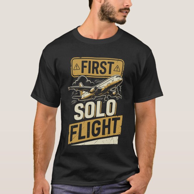 First Solo Flight T-Shirt (Front)
