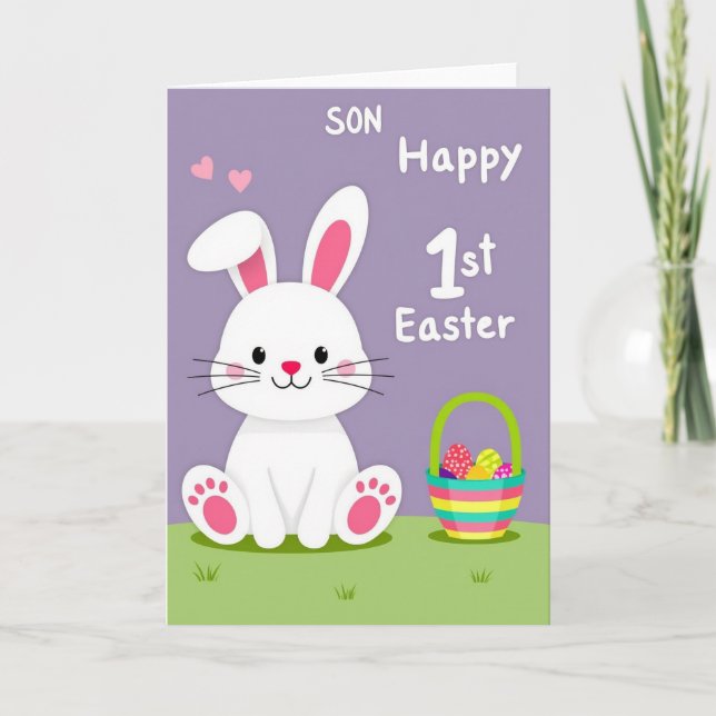 First Son Celebration Card (Front)
