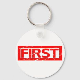First Stamp Keychain