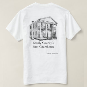 First Stanly County Courthouse - T-Shirt