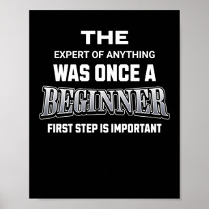 First Step S Sticker  Poster