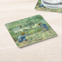 First Steps, after Millet by Vincent Van Gogh