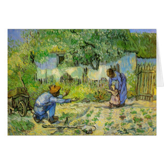 First Steps by Vincent van Gogh