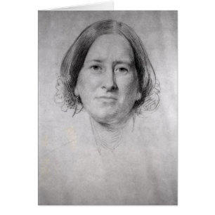 First Study for the Portrait of George Eliot