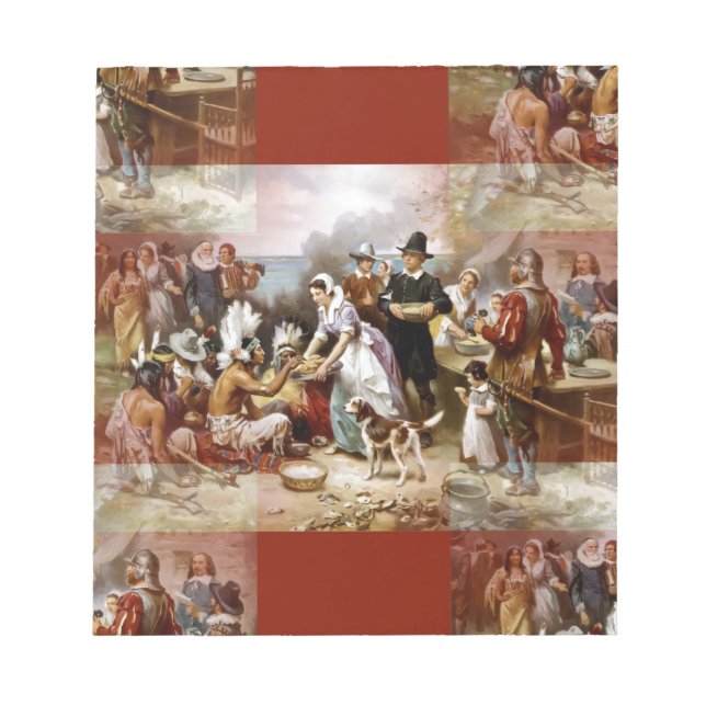 first thanksgiving notepad (Front)