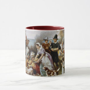"First" Thanksgiving Painting Mug
