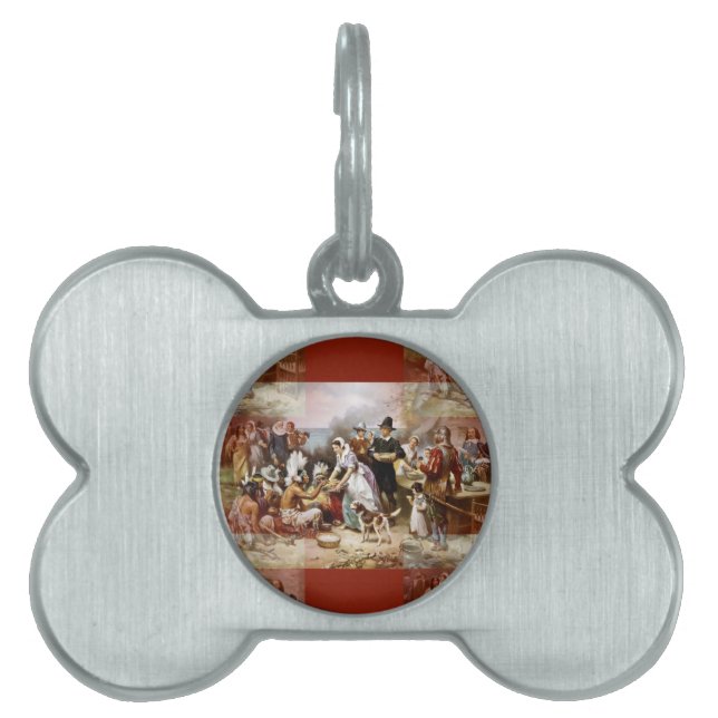 first thanksgiving pet tag (Front)