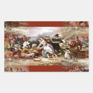 first thanksgiving sticker
