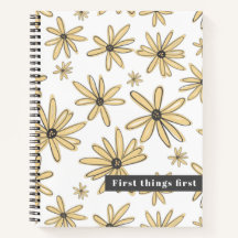 First Things First Yellow Daisy