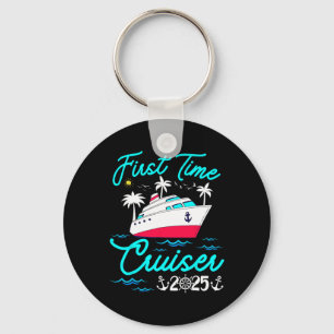 First Time Cruiser 2025 1st Cruise Vacation Family Keychain