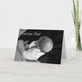 First Time Dad Father's Day Card