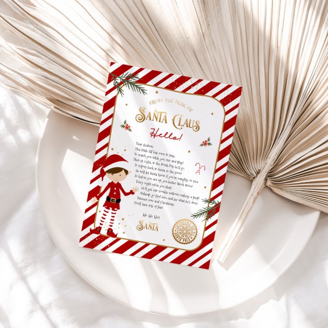 First Time Elf Arrival Welcome Letter Invitation (Creator Uploaded)